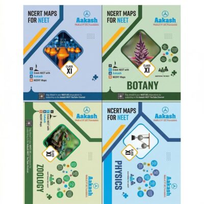 Aakash NCERT Maps for NEET Complete 8 Book Set Edition 2026 English