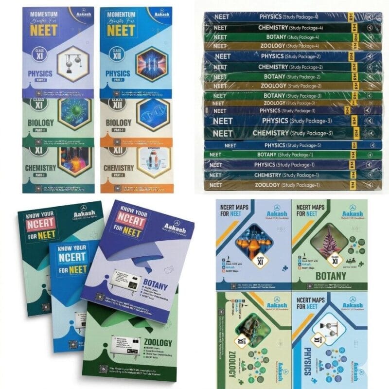 Aakash NEET Study Material 2026 | Complete 35-Booklet Medical Package — sample page 1