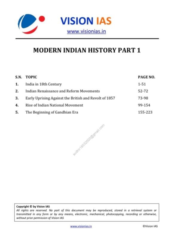 Vision IAS UPSC CSE 2026–27 Complete GS Notes | Prelims + Mains | 57 Booklets + Freebies — sample page 12