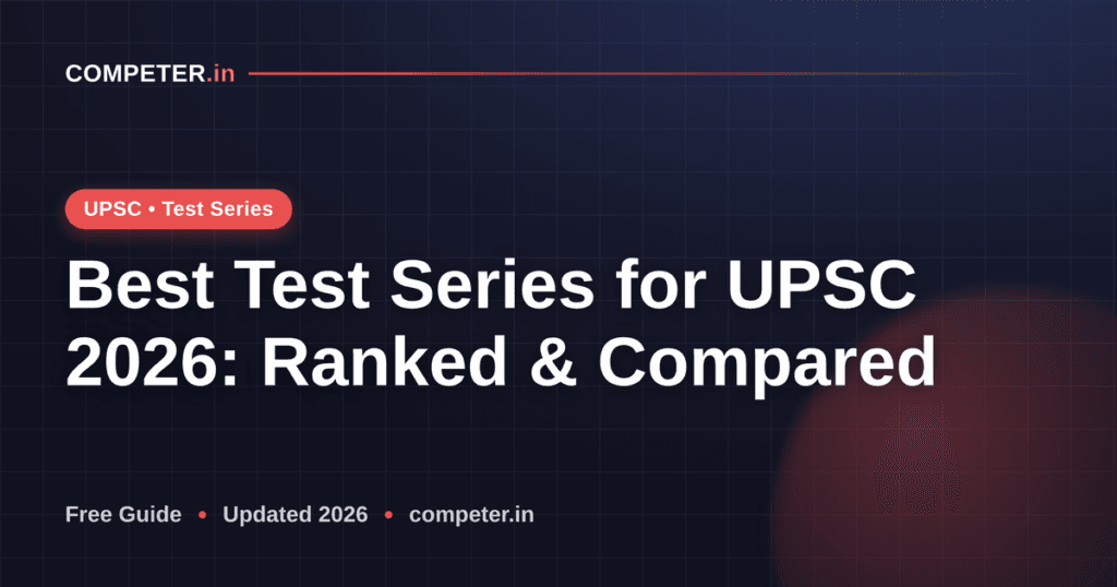 Best Test Series for UPSC 2026: Ranked & Compared