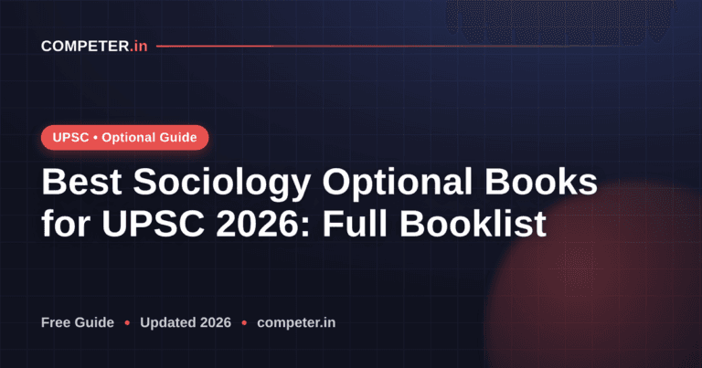 Best Sociology Optional Books for UPSC 2026: Full Booklist