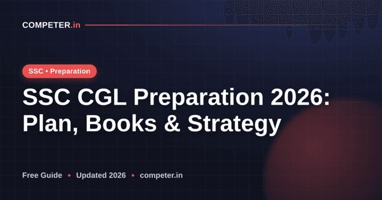 SSC CGL Preparation 2026: Plan, Books & Strategy