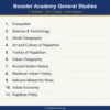 Booster Academy RPSC RAS General Studies Notes 2025-26 Hindi Medium Printed Notes | RPSC Prelims & Mains GS Booklets Set of 11 | Rajasthan GK, Art & Culture, Economy, Polity, Indian History, Science & Tech | 1917 Pages Study Material