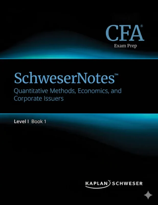CFA Quantitative Methods, Economics, and Corporate Issuers booklet cover
