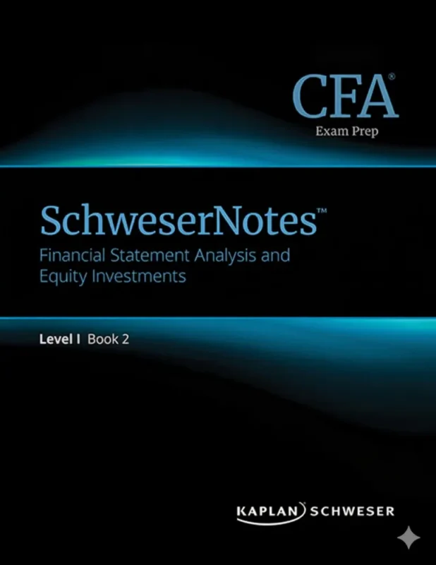 CFA Financial Statement Analysis and Equity Investments booklet cover