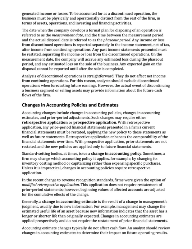 CFA Level 1 - Schweser Notes sample page 10