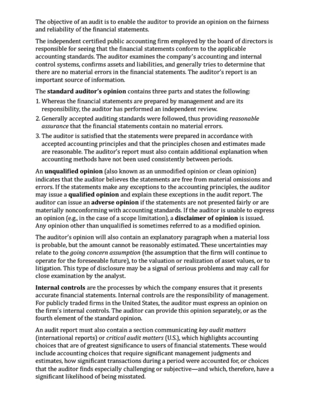 CFA Level 1 - Schweser Notes sample page 8