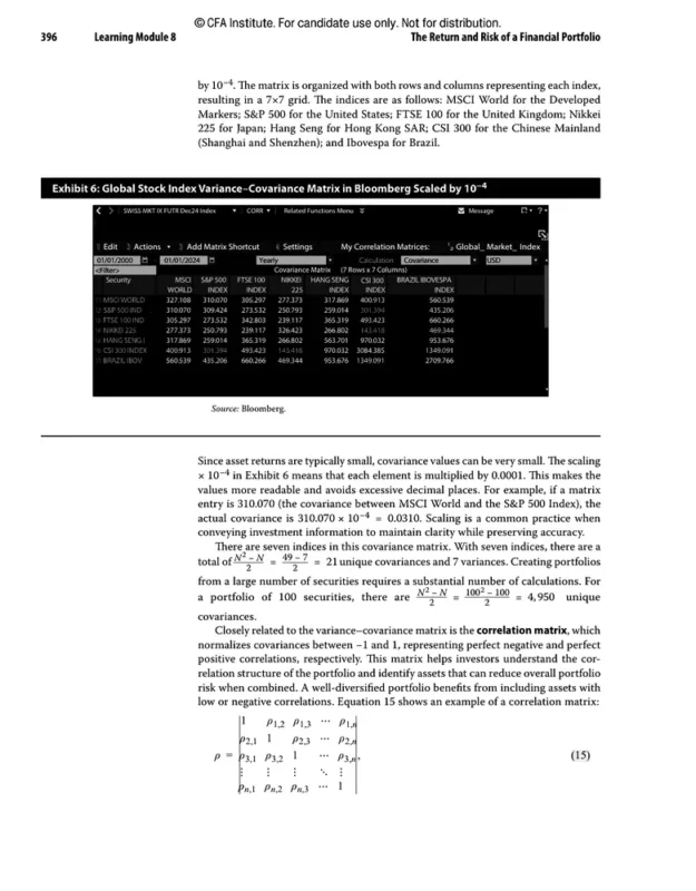 CFA Lvevel 1 sample page 1