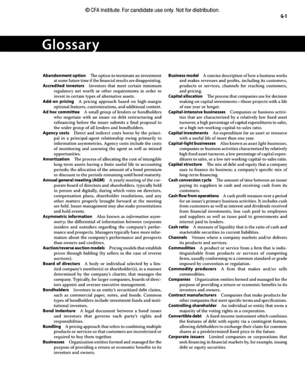 CFA Lvevel 1 sample page 9