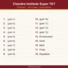 Chandra Institute Super TET by Vagesh Pandey Sir in English Medium Handwritten Notes Set for 2026 Exam | 18 Booklets | Super TET Exam Preparation | Hindi, Math, Polity, Environment, Rajasthan Topics