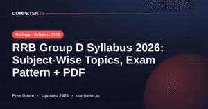 RRB Group D Syllabus 2026: Subject-Wise Topics, Exam Pattern + PDF