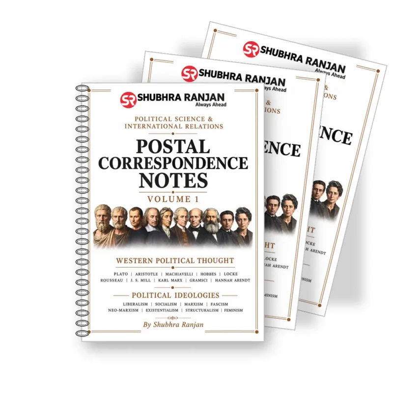 Shubhra Ranjan PSIR Handwritten Notes 2026 English Medium | Complete Political Science and IR Class Notes for UPSC CSE Mains | Set of 5 Booklets Covering Paper 1, Polity, International Relations | Printed Study Material by Shubhra Ranjan