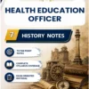 UPPCS ONE Health Education Officer 2026 Printed Notes English Medium | Set of 8 Booklets for UPPCS Health Education Officer Exam | Health Officer Printed Notes by UPPCS One | UPPCS ONE Health Education Officer 2026 Study Material 530 Pages