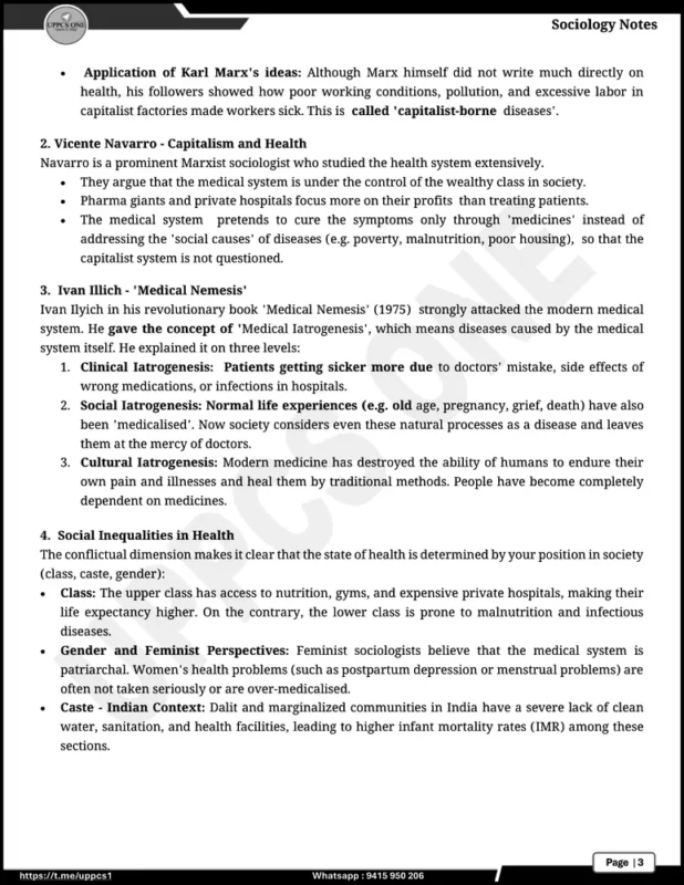 UPPCS ONE Health Education Officer sample page 7