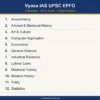 Vyasa IAS UPSC EPFO Notes 2026 Printed Booklets | UPSC EPFO 2026 English Medium Notes Set of 12 Booklets by Vyasa IAS | Accountancy, Polity, Labour Laws, Modern History, Economics, General Science | UPSC EPFO Exam Study Material
