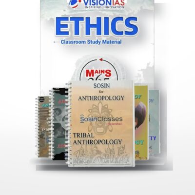 UPSC Anthropology Optional Mains Combo | Sosin Anthropology Notes + Vision IAS Mains 365 Complete Set | English Medium