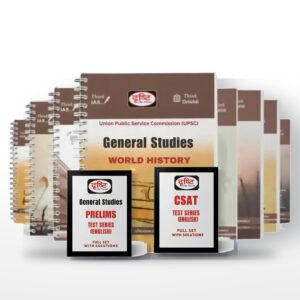Drishti IAS UPSC 2025-26 Combo | GS Notes 27 Booklets + Prelims Test Series + CSAT Tests | English Medium