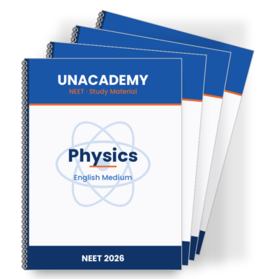 Unacademy NEET 2026 Study Notes English Medium | Class 11 + 12