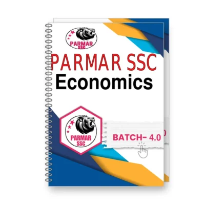 Parmar SSC GK Economy 4.0 Batch Notes 2026-27 | English Medium Edition