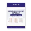 PW Only IAS Monthly Current Wallah February 2026 Current Affairs Magazine for UPSC CSE in Hindi | Printed Notes for UPSC Civil Services Exam | Monthly Current Affairs Hindi Medium Booklet | 168 Pages February 2026 Edition