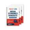 Next IAS Economics Optional Notes by Vibhas Jha Printed Notes 2026 for UPSC Mains Optional | Set of 3 English Medium Booklets | UPSC Economics Optional Study Material by Vibhas Jha | Indian Economics, Macroeconomics, Environmental Economics Booklets | Printed Notes for UPSC CSE Economics 2026