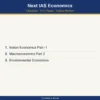 Next IAS Economics Optional Notes by Vibhas Jha Printed Notes 2026 for UPSC Mains Optional | Set of 3 English Medium Booklets | UPSC Economics Optional Study Material by Vibhas Jha | Indian Economics, Macroeconomics, Environmental Economics Booklets | Printed Notes for UPSC CSE Economics 2026