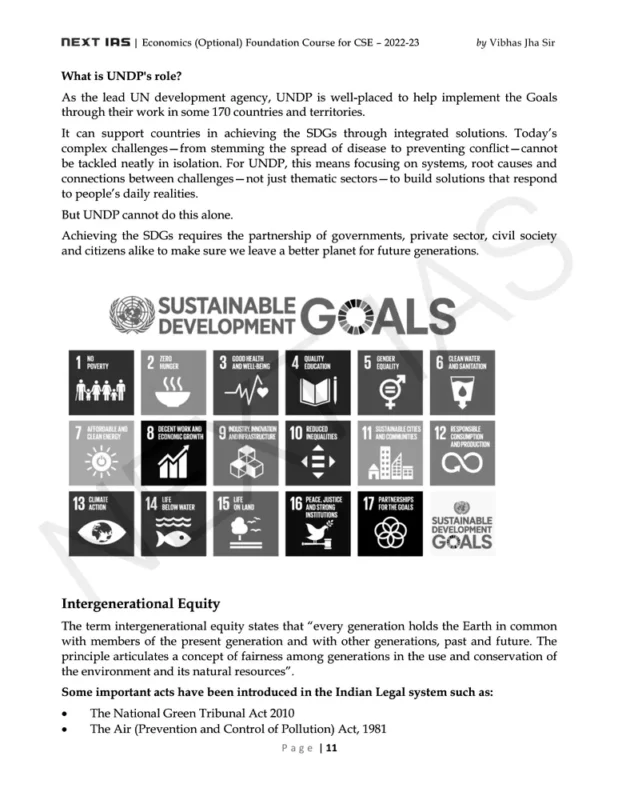 Next IAS Economics sample page 6