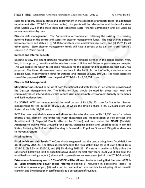 Next IAS Economics sample page 9