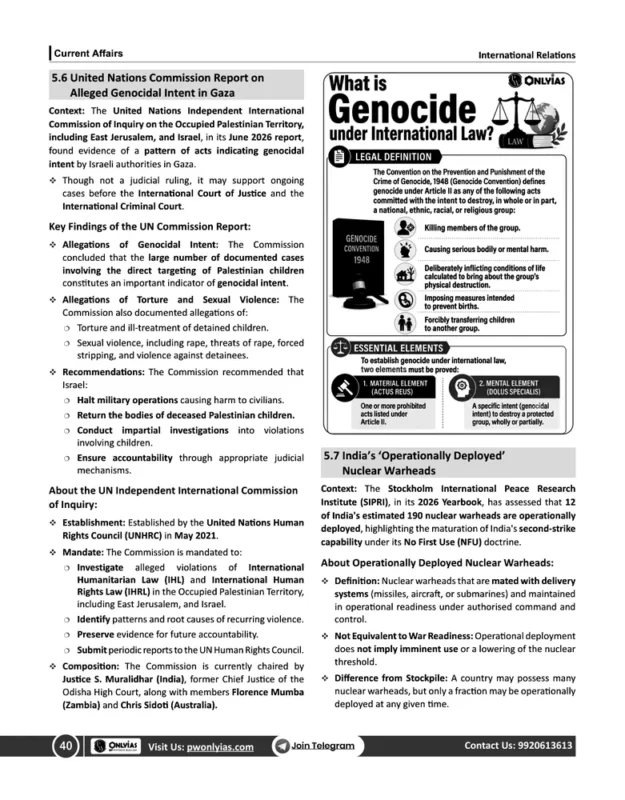 PW Only IAS Current Affairs sample page 3