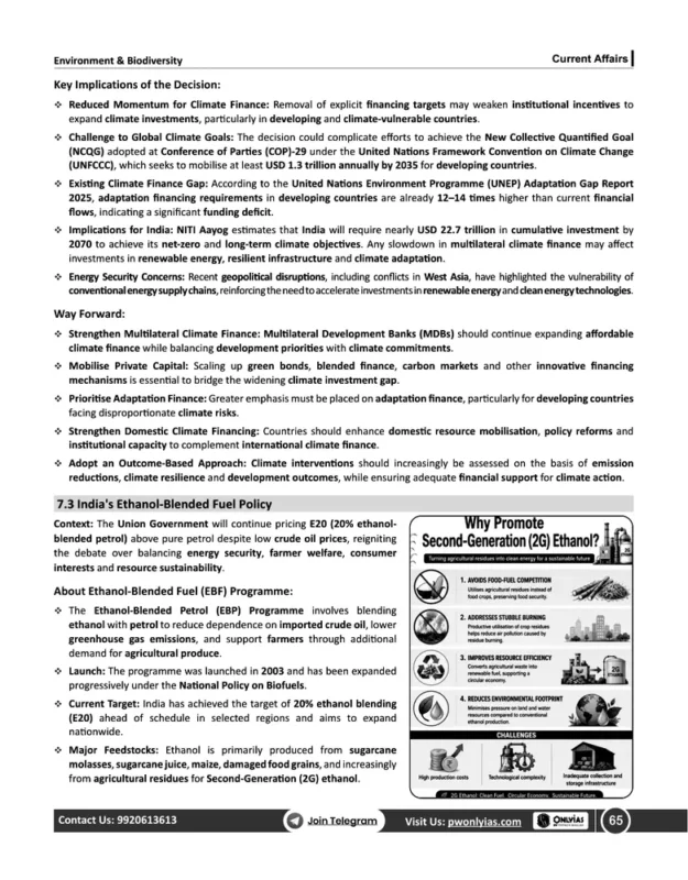 PW Only IAS Current Affairs sample page 5