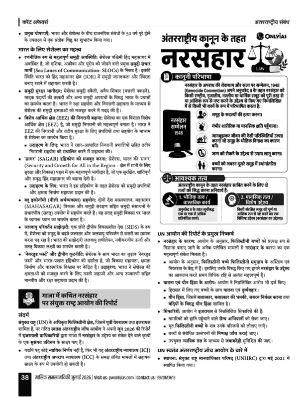 PW Only IAS Current Affairs sample page 2