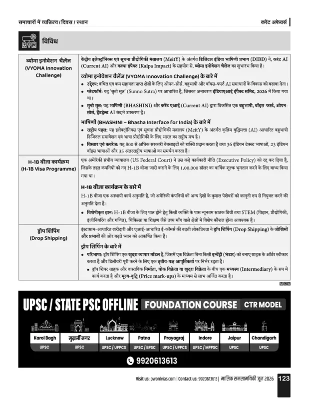 PW Only IAS Current Affairs sample page 5