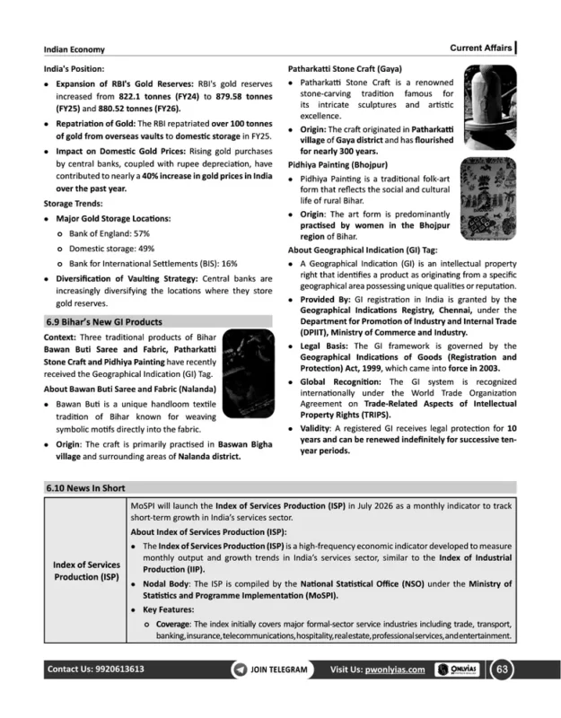 PW Only IAS Current Affairs sample page 3