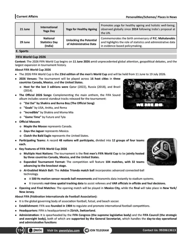 PW Only IAS Current Affairs sample page 5