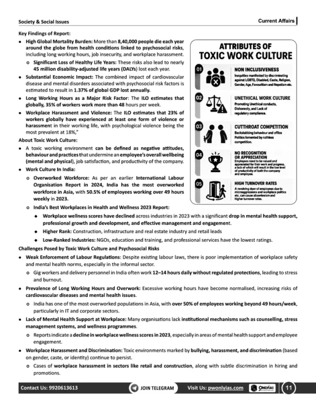 PW Only IAS Current Affairs sample page 2