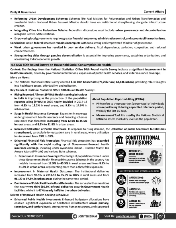 PW Only IAS Current Affairs sample page 3