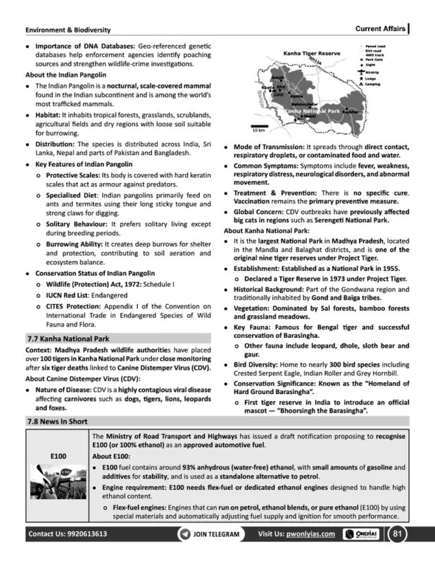 PW Only IAS Current Affairs sample page 5
