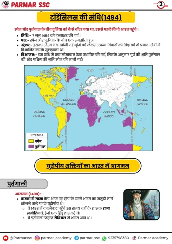 Parmar SSC GK GK Hindi notes sample page 1