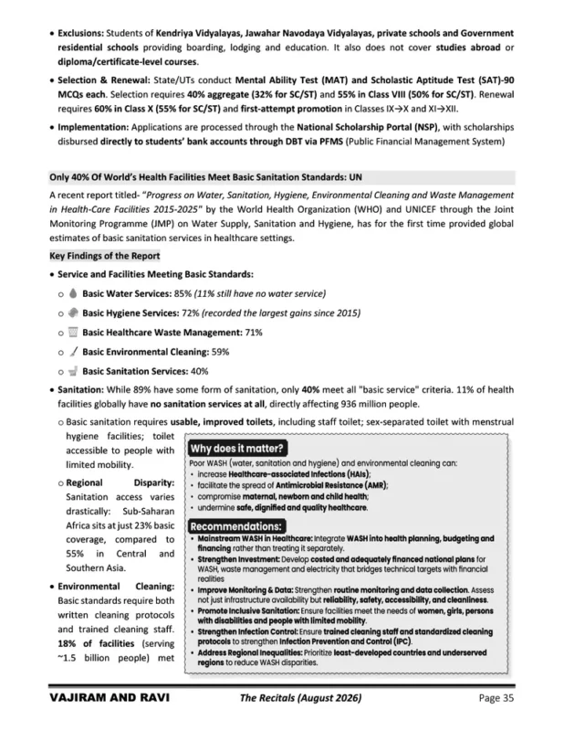 Vajiram and Ravi Current Affairs sample page 2