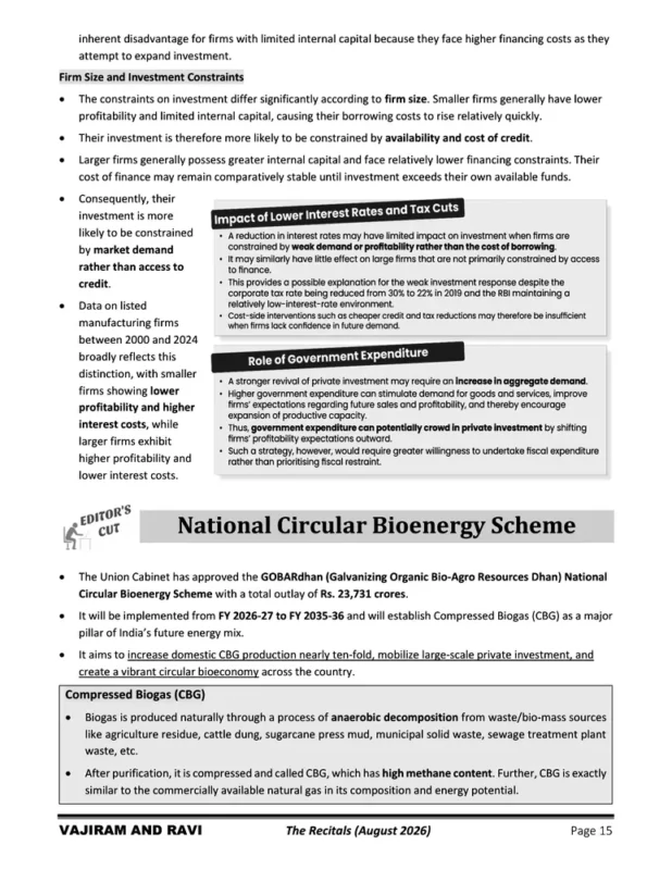 Vajiram and Ravi Current Affairs sample page 6