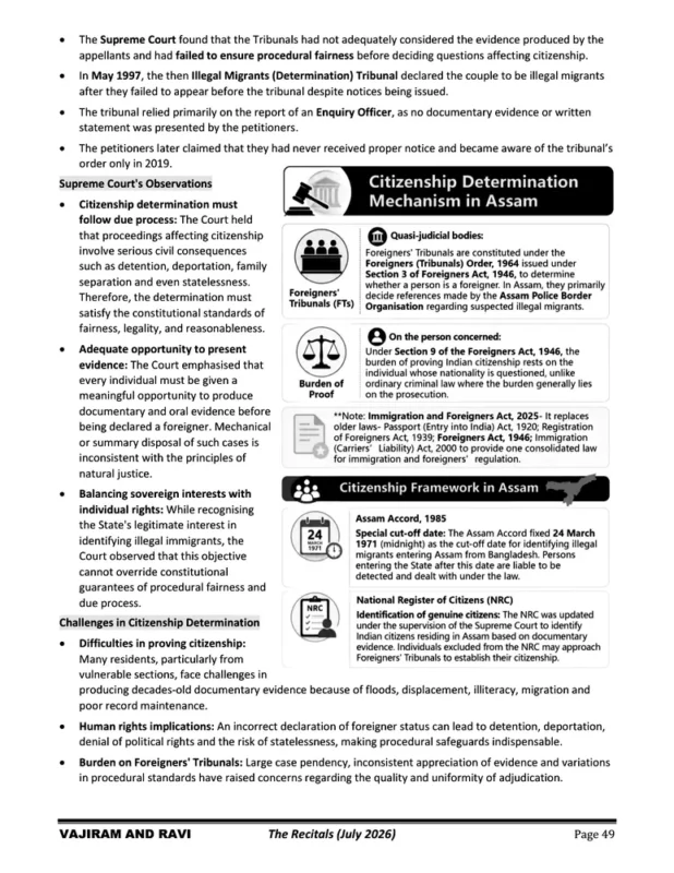Vajiram and Ravi Current Affairs sample page 4