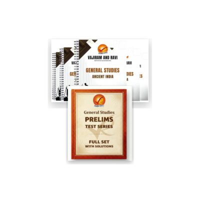 Vajiram and Ravi UPSC 2026 Combo | GS Notes 27 Booklets + Prelims Test Series | English Medium