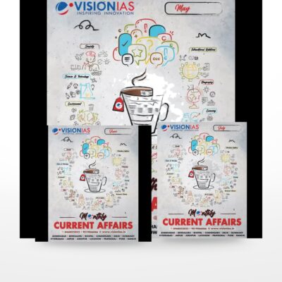 Vision IAS Current Affairs 2025 Pack | 8 Monthly Magazines May - December 2025 | English Medium