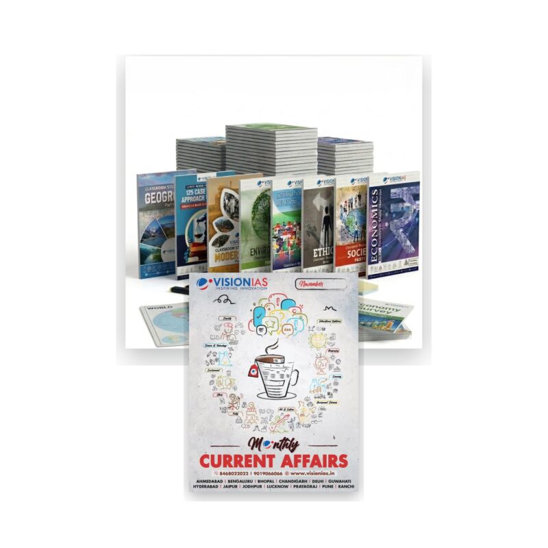 Vision IAS UPSC 2026-27 Combo | Complete GS Notes + 6 Months Current Affairs | English Medium