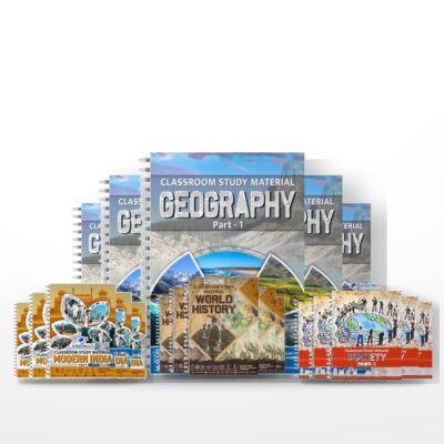 Vision IAS UPSC Mains GS Paper 1 Combo | Art & Culture, Ancient/Medieval, Modern History, World History and more | English Medium