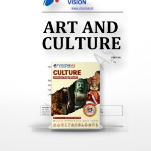 Vision IAS Art and Culture Complete Combo | Static Notes + PT 365 Culture | English Medium