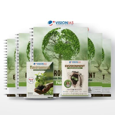 Vision IAS Environment and Ecology Complete Combo | Static Notes + PT 365 + Mains 365 | English Medium