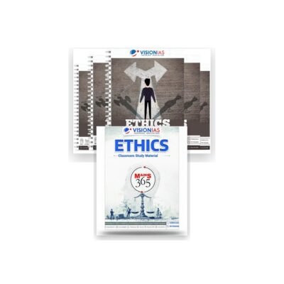 Vision IAS Ethics Complete Combo | Static Notes + Mains 365 | English Medium