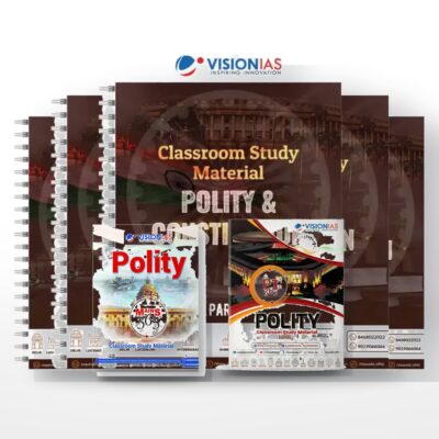 Vision IAS Polity and Governance Complete Combo | Static Notes + PT 365 + Mains 365 | English Medium